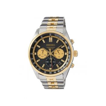 Ceas barbati  Chronograph - 65767 - Argintiu/Auriu