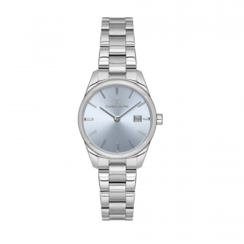 Ceas Casual pentru Damă, Cadran Mint și Brățară din Inox - Albastru