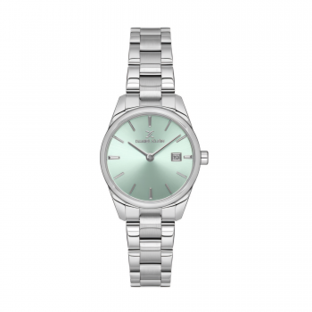 Ceas Casual pentru Damă, Cadran Mint și Brățară din Inox - Mint
