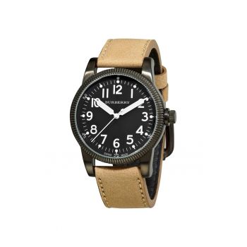 Ceas cu o curea din piele The City BU7806