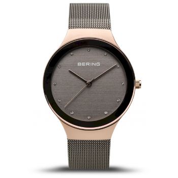 Ceas dama  12934-369 - Otel inoxidabil - Analog - Auriu rose