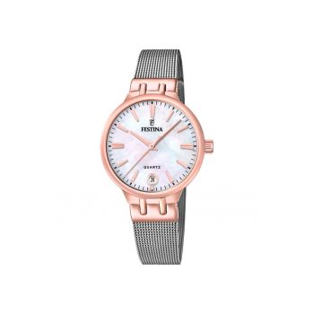 Ceas dama  Quartz - Argintiu