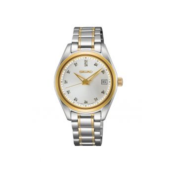 Ceas dama  SUR582P1 Quartz Argintiu - Auriu - Argintiu