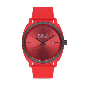 Ceas Daniel Klein Sport Edition, Stil Masculin Modern - Rosu