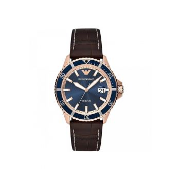 Ceas de barbati  Diver AR11515 - Analog 1372542457 - Maro