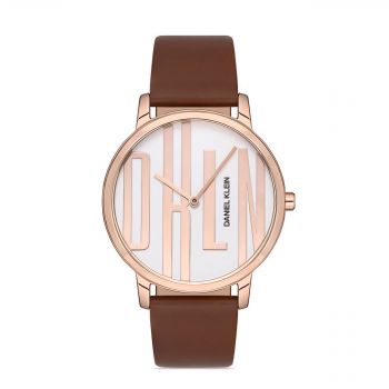 Ceas de Damă Daniel Klein Trendy, Cadran Negru - Rose Gold