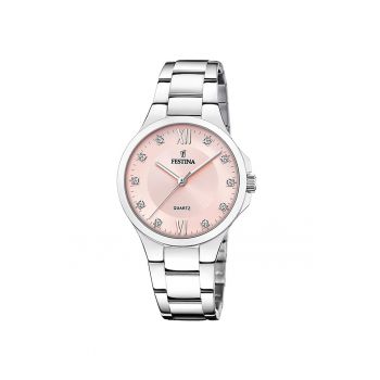 Ceas de dama  F20582/2 - Quartz - 34mm - 5ATM - Roz