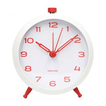 Ceas deșteptător Button Retro – Karlsson