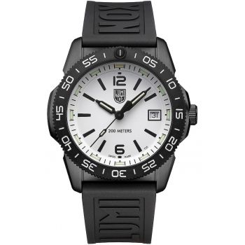 Ceas pentru barbati -  Quartz - Inox/cauciuc - Negru