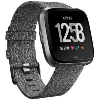 Fitbit Ceas inteligent Fitbit FB505BKGY-EU Versa, Android, iOS, Gri