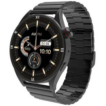 Maxcom Ceas inteligent Maxcom FW66 Iron R, 1.43” (3.63 cm), AMOLED, Grafit