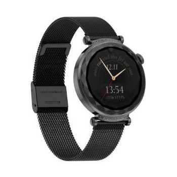 Maxcom Ceas inteligent Maxcom FW73 Onyx, 1.19”, AMOLED, 390 × 390 pixeli, Negru