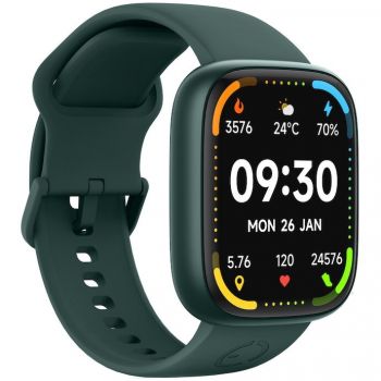 Maxcom Ceas inteligent Smartwatch Maxcom EcoWatch 6, Ecran 1.83 TFT-LCD, Verde