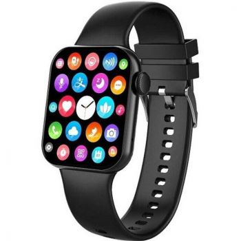 Maxcom Ceas Smartwatch Maxcom FW26 Oxygen Pro, Ecran 1.86 inch, IP67, Bluetooth, Monitorizare Sanatate, Black-CZ