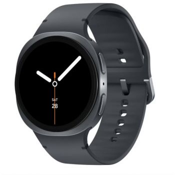 Samsung Smartwatch Samsung Galaxy Watch8 44mm BT, Ecran AMOLED 1.47, Bluetooth, NFC, Wi-Fi, Wear OS, 5 ATM (Gri)