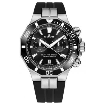 Ceas barbatesc  10112 3NCA NIN Quartz Argintiu - Negru