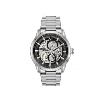 Ceas barbatesc  96A208 Automatic Argintiu