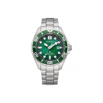 Ceas barbatesc  BN0269-50W Eco-Drive Diver - verde - 44x12mm - bratara inox - rezistent la apa 200m