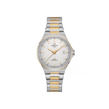 Ceas barbatesc  C043.407.22.031.00 Automatic Argintiu - Auriu