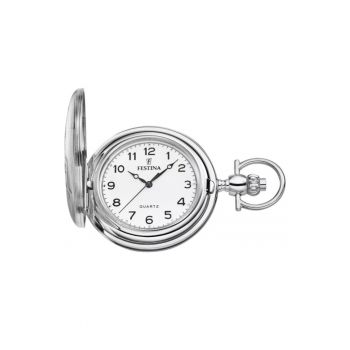Ceas barbatesc  F2038/1 Quartz Argintiu