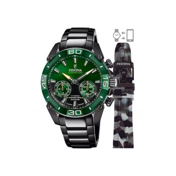 Ceas barbatesc  F20548/2 Quartz Negru