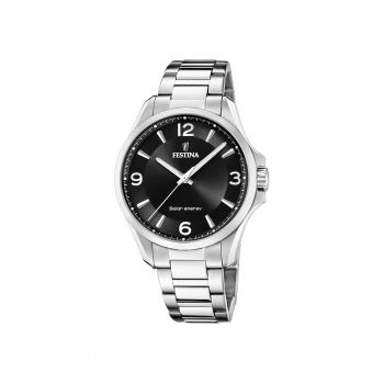 Ceas barbatesc  F20656/4 Quartz Argintiu