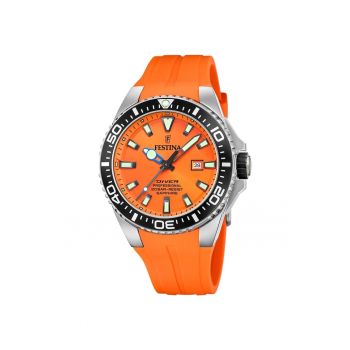Ceas barbatesc  F20664/4 Quartz Argintiu