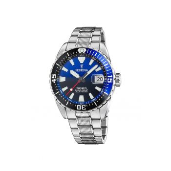 Ceas barbatesc  F20669/5 Quartz Argintiu