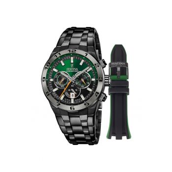Ceas barbatesc  F20673/2 Quartz Negru