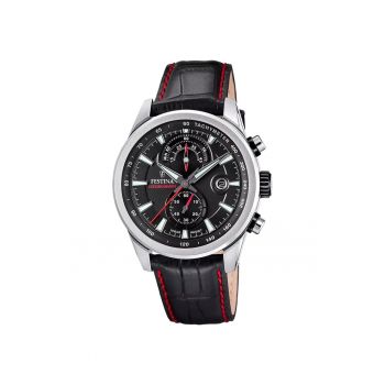 Ceas barbatesc  F20695/6 Quartz Argintiu