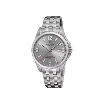 Ceas barbatesc  F20696/2 Quartz Gri