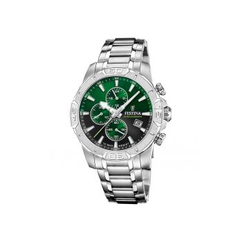 Ceas barbatesc  F20704/5 Quartz Argintiu