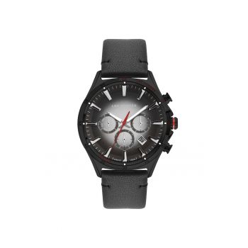 Ceas barbatesc  LC07376.651 Quartz Negru