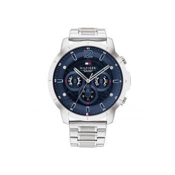 Ceas barbatesc  Luca 1710493 - Analog 444914456 - Argintiu
