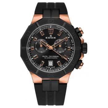 Ceas barbatesc  Quartz - otel - aur roz