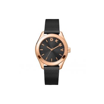 Ceas dama  DK1L032M0065 negru otel 34mm 5ATM