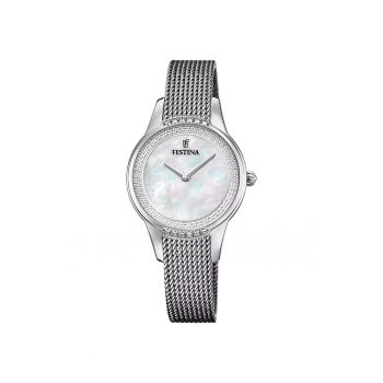 Ceas dama  F20494/4 Quartz Argintiu