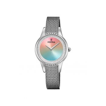 Ceas dama  F20494/9 Quartz Argintiu