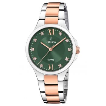 Ceas dama  F20612/4 Quartz Argintiu