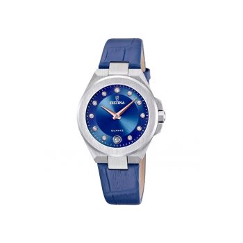 Ceas dama  F20701/4 Quartz Argintiu