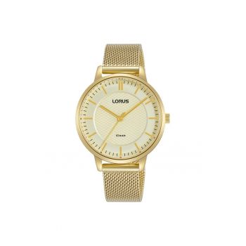 Ceas dama -  Otel - Mecanism Quartz - Auriu