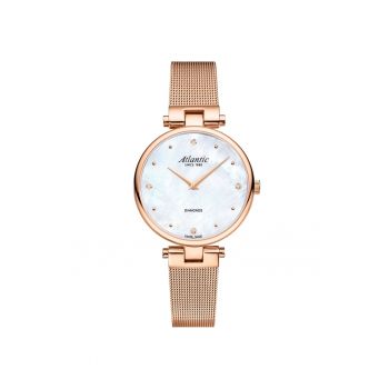 Ceas dama  Quartz - 46971 - Auriu rose