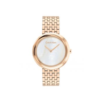 Ceas Dama -  Twisted Bezel 25200322 - Auriu rose