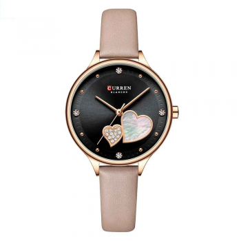 Curren, Ceas dama, Fashion, Elegant, Quartz, Curea din piele naturala