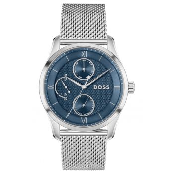 Ceas barbatesc  1514276 Quartz Argintiu