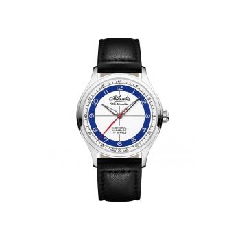 Ceas barbatesc  53680.41.13 Mecanic Argintiu