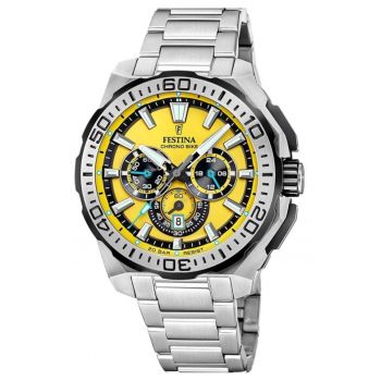 Ceas barbatesc  F20724/4 Quartz Argintiu