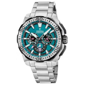 Ceas barbatesc  F20724/6 Quartz Argintiu