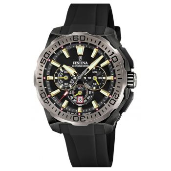 Ceas barbatesc  F20726/3 Quartz Negru
