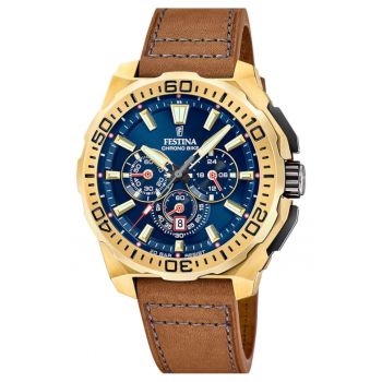Ceas barbatesc  F20728/1 Quartz Maro